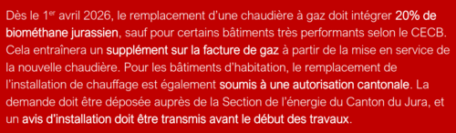 Biométhane Jura