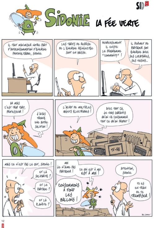 SIDONIE et l'autoconsommation