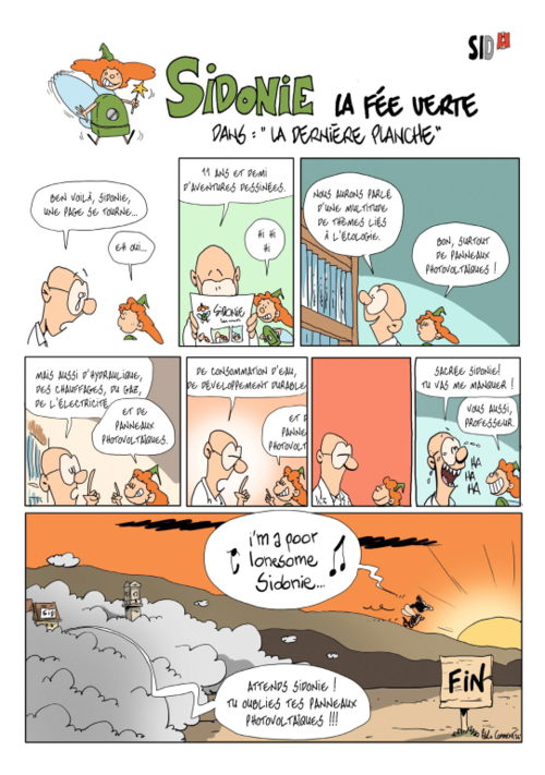 Sidonie et la dernière planche