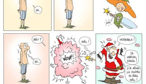 SIDONIE et le Père Noël, décembre 2024