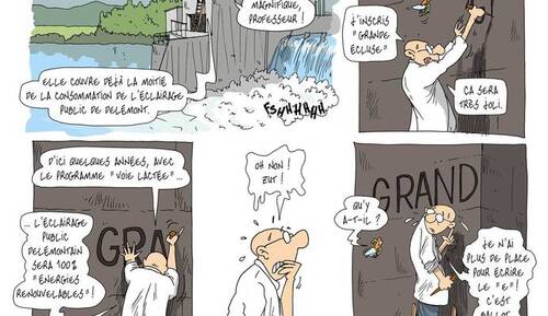 SIDONIE et la centrale de la Grande Ecluse, mai 2016