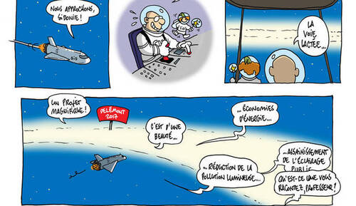 SIDONIE et la voie lactée, décembre 2015