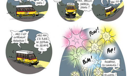 SIDONIE et le 1er août au Bambois, juin 2015