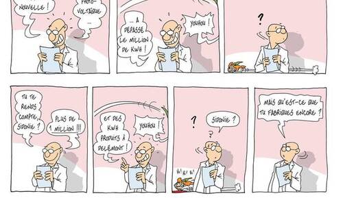 SIDONIE et la production de plus d'un million de kWh photovoltaïques, mai 2015