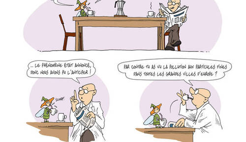 SIDONIE et l'éclipse solaire, avril 2015