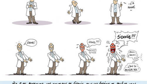 SIDONIE, la nouvelle mascotte des SID, décembre 2014