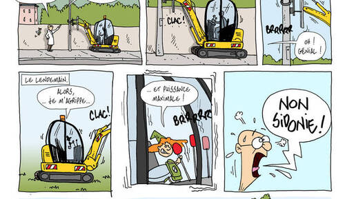 SIDONIE et les candélabres de Delémont, septembre 2018