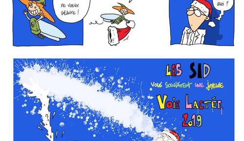 SIDONIE et la voie lactée, décembre 2018