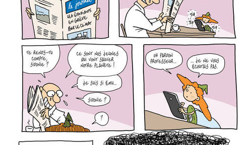 SIDONIE et la manifestation pour le climat