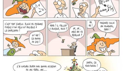 SIDONIE et la guirlande de Noël, décembre 2022